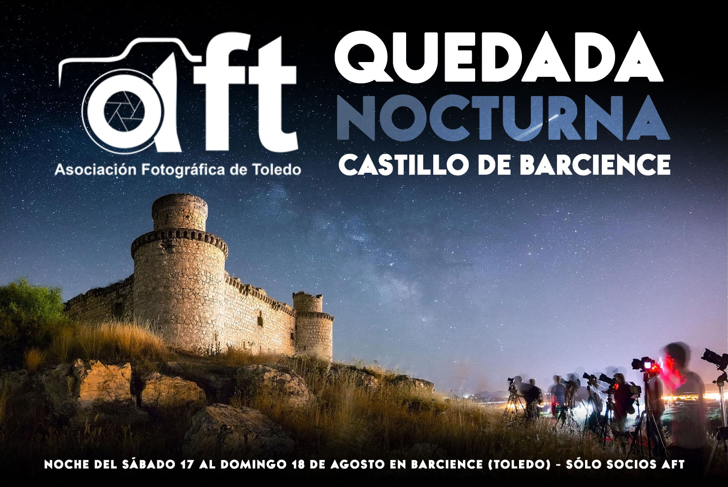 QUEDADA Nocturna Castillo de Barcience